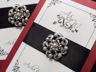 Pocketfold Wedding Invitations by Stephita